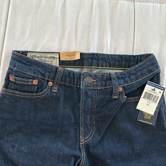 Brand New Never Worn Polo Ralph Lauren Boy Jeans Size 14 - Picture 2 of 5